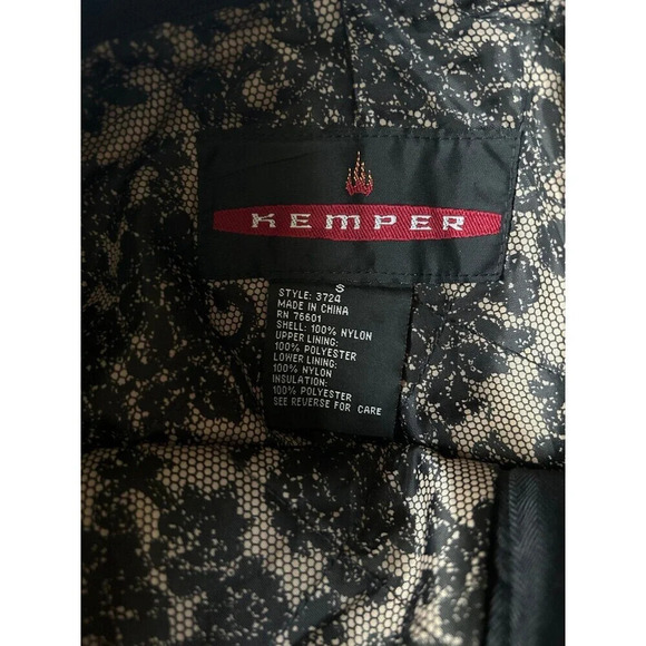 Kemper Snow Ski Pants Black Snowboarding Lined Size Small - Picture 4 of 10